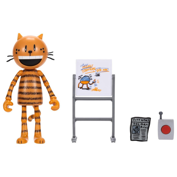 Dog Man Movie 5 Inch Petey Articulated Action Figure NEW - Picture 2 of 4